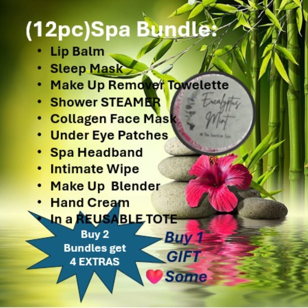 12pc SPA PAMPER BUNDLE & Lux (6pc)Giftbox Set🎁